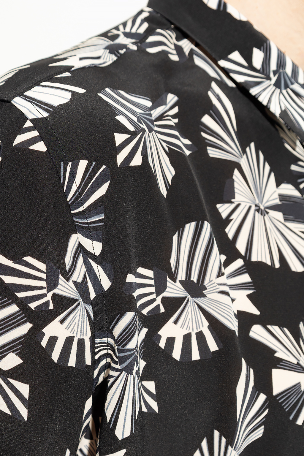 トップス SAINT LAURENT leather neck polo Cassandre Polo Shirt in Piqué | Saint Laurent | YSL EN